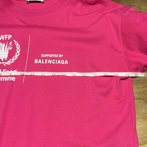 Authentic Balenciaga x World Food Programme Tee - Picture 6 of 7